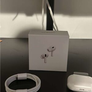 Apple Airpod pros with charger